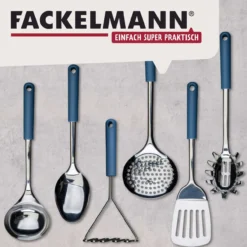Abseihlöffel Essential, blau