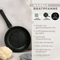 Antihaft-Pfanne Marble, Ø24cm