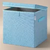 Aufbewahrungsbox mit Deckel, blau, 33x33x33cm