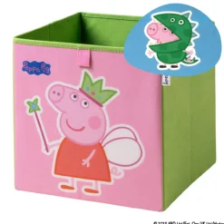 Aufbewahrungsbox Peppa Pig Fee & George, 30x30x30cm