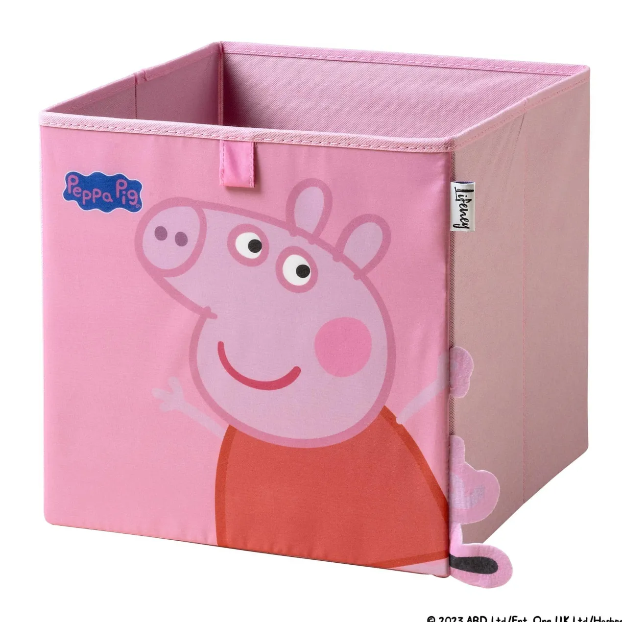 Aufbewahrungsbox Peppa Pig tanzend, 30x30x30cm