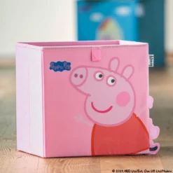 Aufbewahrungsbox Peppa Pig tanzend, 30x30x30cm