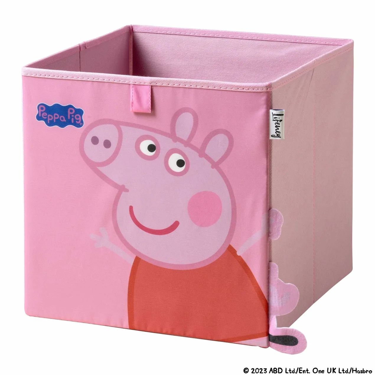 Aufbewahrungsbox Peppa Pig tanzend, 30x30x30cm