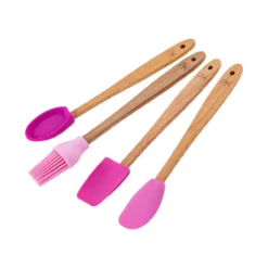 Backhelfer-Set mini, pink, 4-teilig