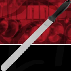 Bäckermesser, 43,5cm, Edelstahl, zweiseitig schneidend