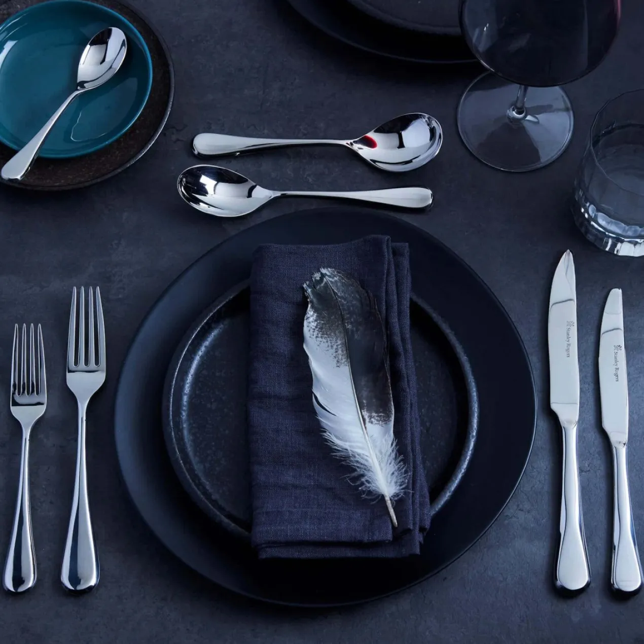 Besteck-Set "Chelsea ", Edelstahl, 24-teilig