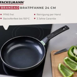 Bratpfanne Brandao, Keramik, antihaft, Ø24cm