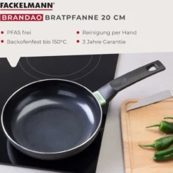 Bratpfanne Brandao, Keramik, antihaft, Ø20cm