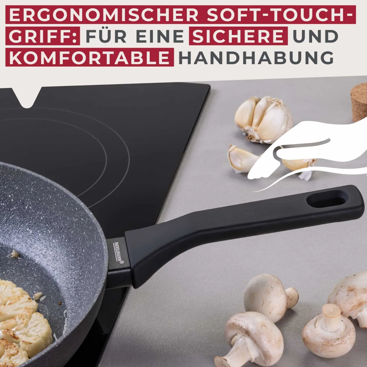 Bratpfanne Cosmo, Keramik, antihaft , Ø32cm