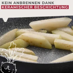 Bratpfanne Cosmo, Keramik, antihaft, Ø24cm