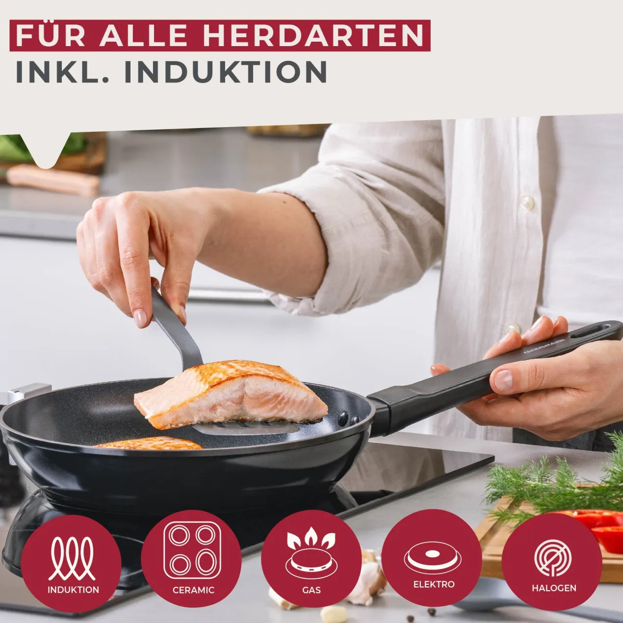 Bratpfanne Liteline, antihaft, Ø24cm