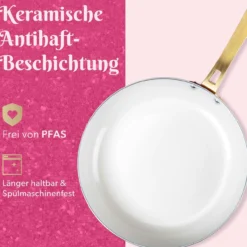 Bratpfanne mit keramischer Antihaft-Beschichtung, Ø26cm