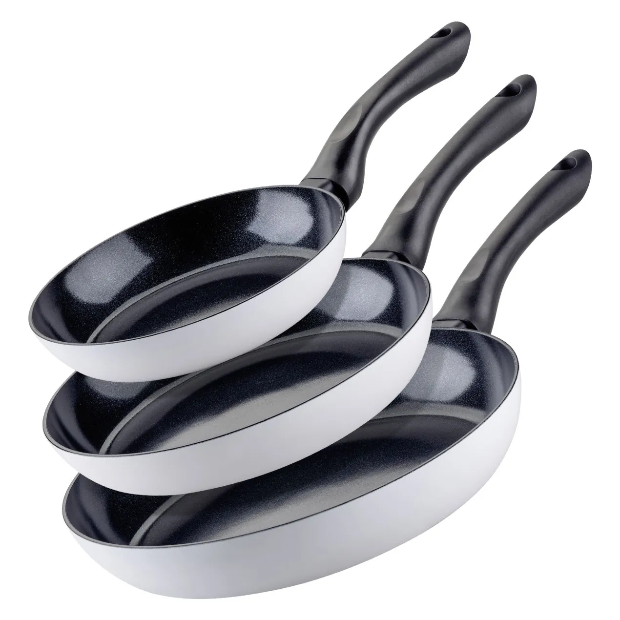 Bratpfannen-Set "Arcadalina", Keramik, antihaft, Ø20/24/28cm, 3-tlg.