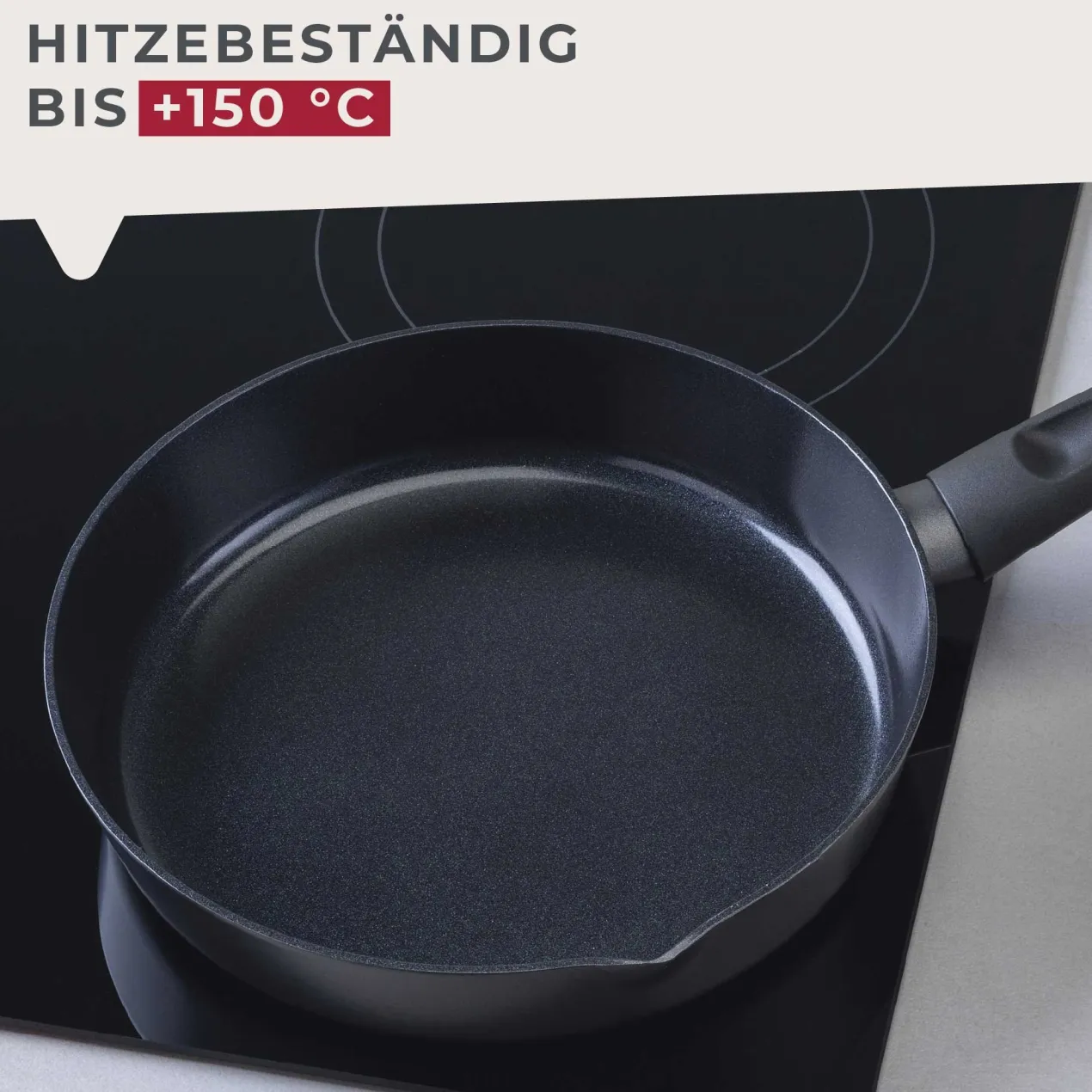 Bratpfannen-Set "Highrise", Keramik, antihaft, Ø20/24/28cm, 3-tlg.