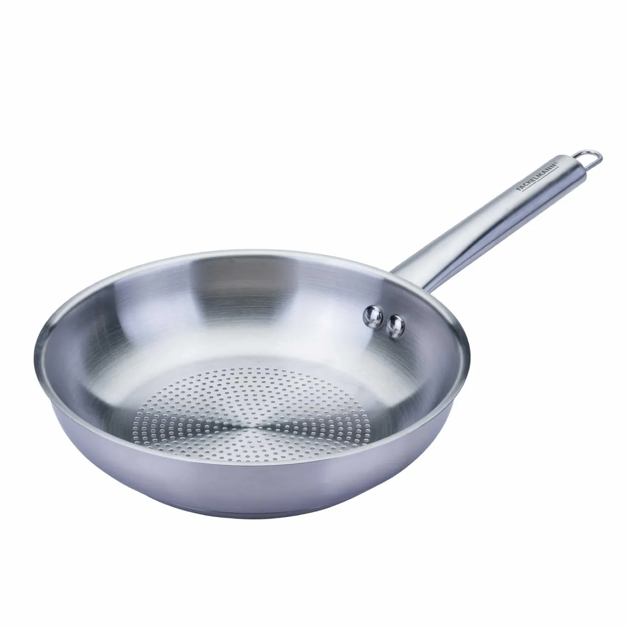 Bratpfanne Ovalgriff, Ø20cm, Edelstahl