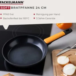 Bratpfanne Soft Collection, Keramik, antihaft, Ø24cm