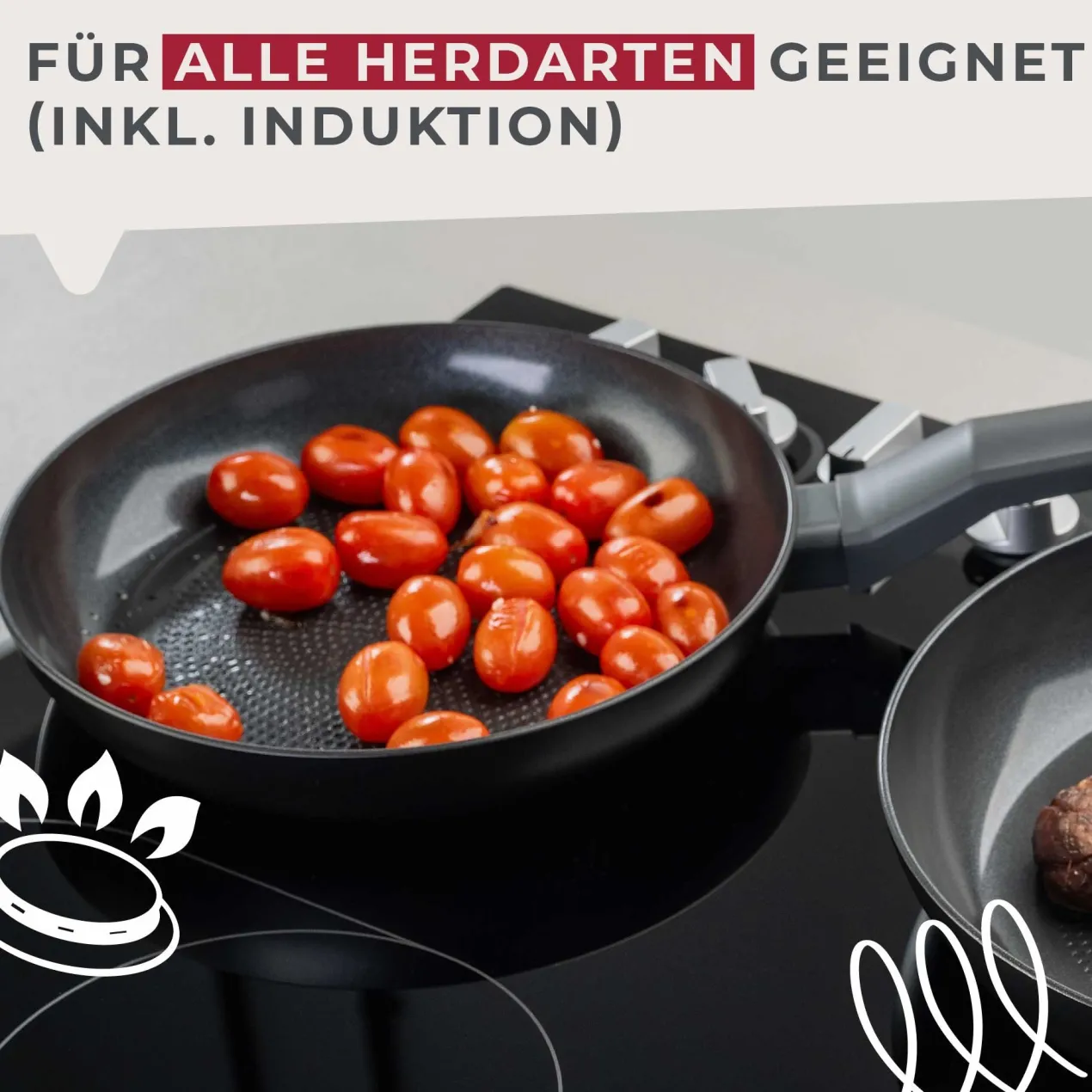 Bratpfanne Statement, Keramik, antihaft, Ø28cm – 20% Rabatt mit Code: COOK20