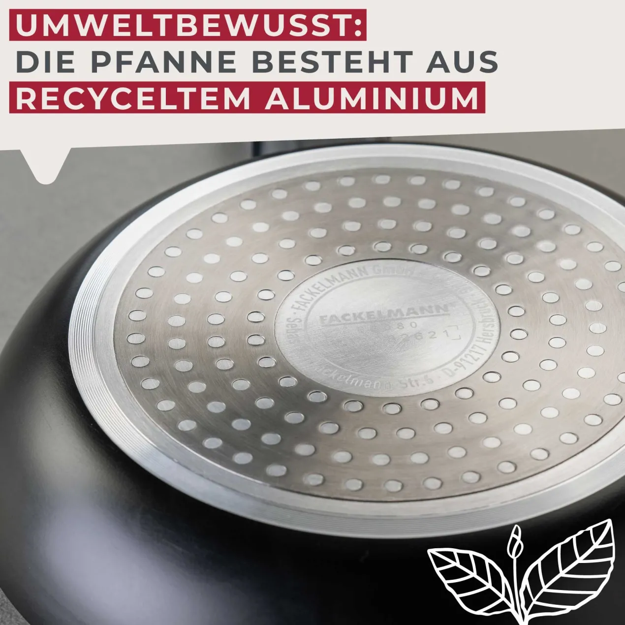 Bratpfanne Statement, Keramik, antihaft, Ø20cm – 20% Rabatt mit Code: COOK20