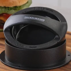 Burgerpresse, Kunststoff, schwarz