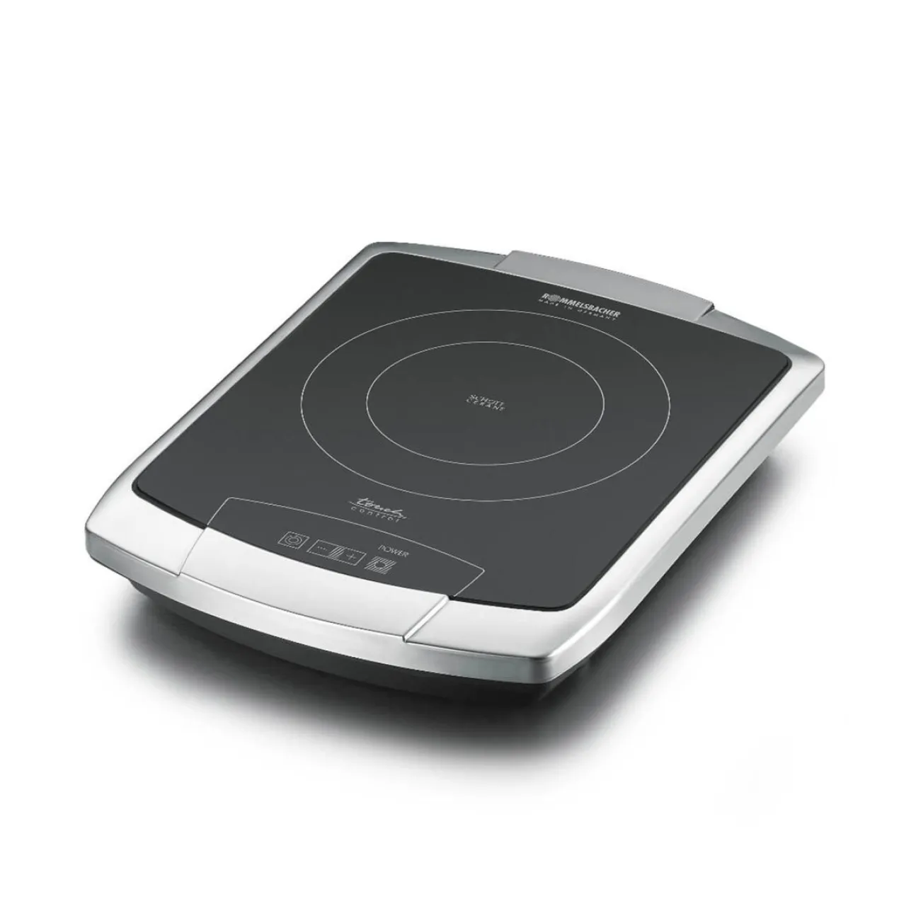 CERAN® Einzelkochplatte mit Touchcontrol CT 2203/TC, Edelstahl
