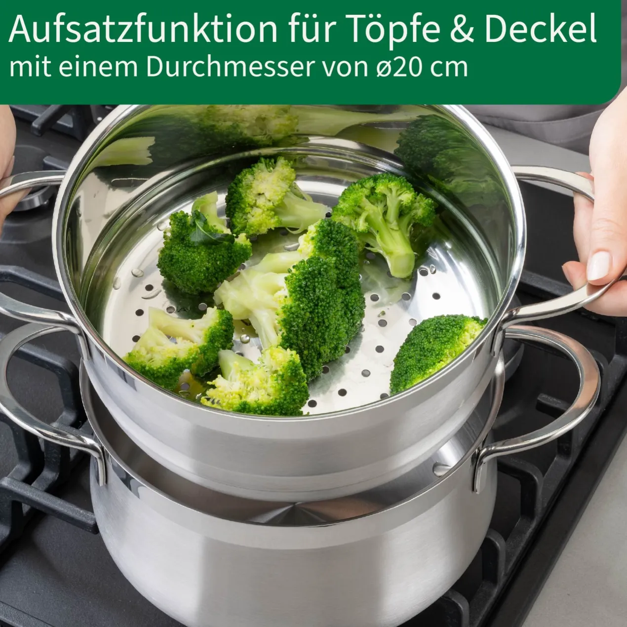 Dunst-/Garaufsatz Leipzig, Ø20cm