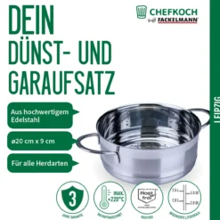 Dunst-/Garaufsatz Leipzig, Ø20cm