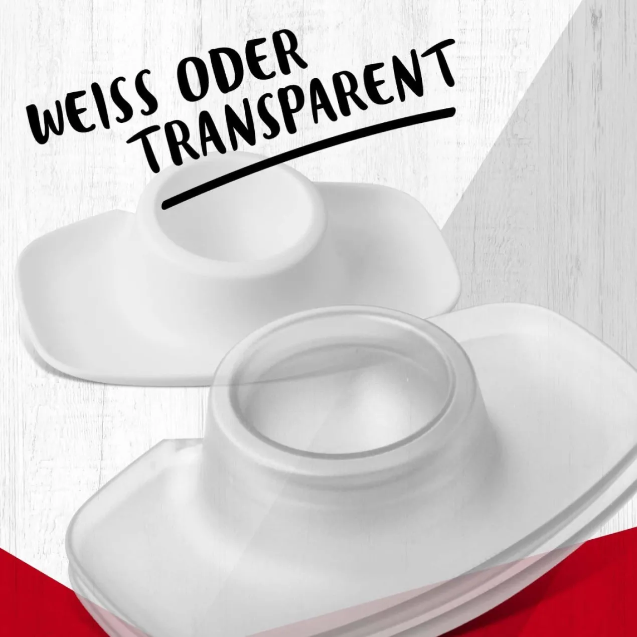 Eierbecher, 3 Stück
