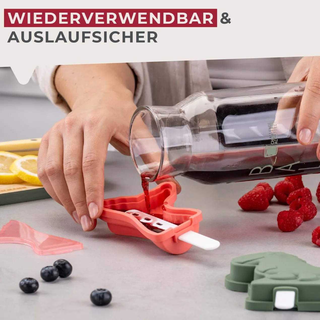 Eisform mit Stiel Mini Cooking, Meerjungfrau
