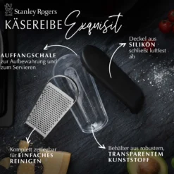 Exquisit Käsereibe mit Auffangschale