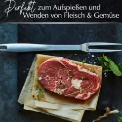 Fleischgabel Satin, 32cm, Edelstahl