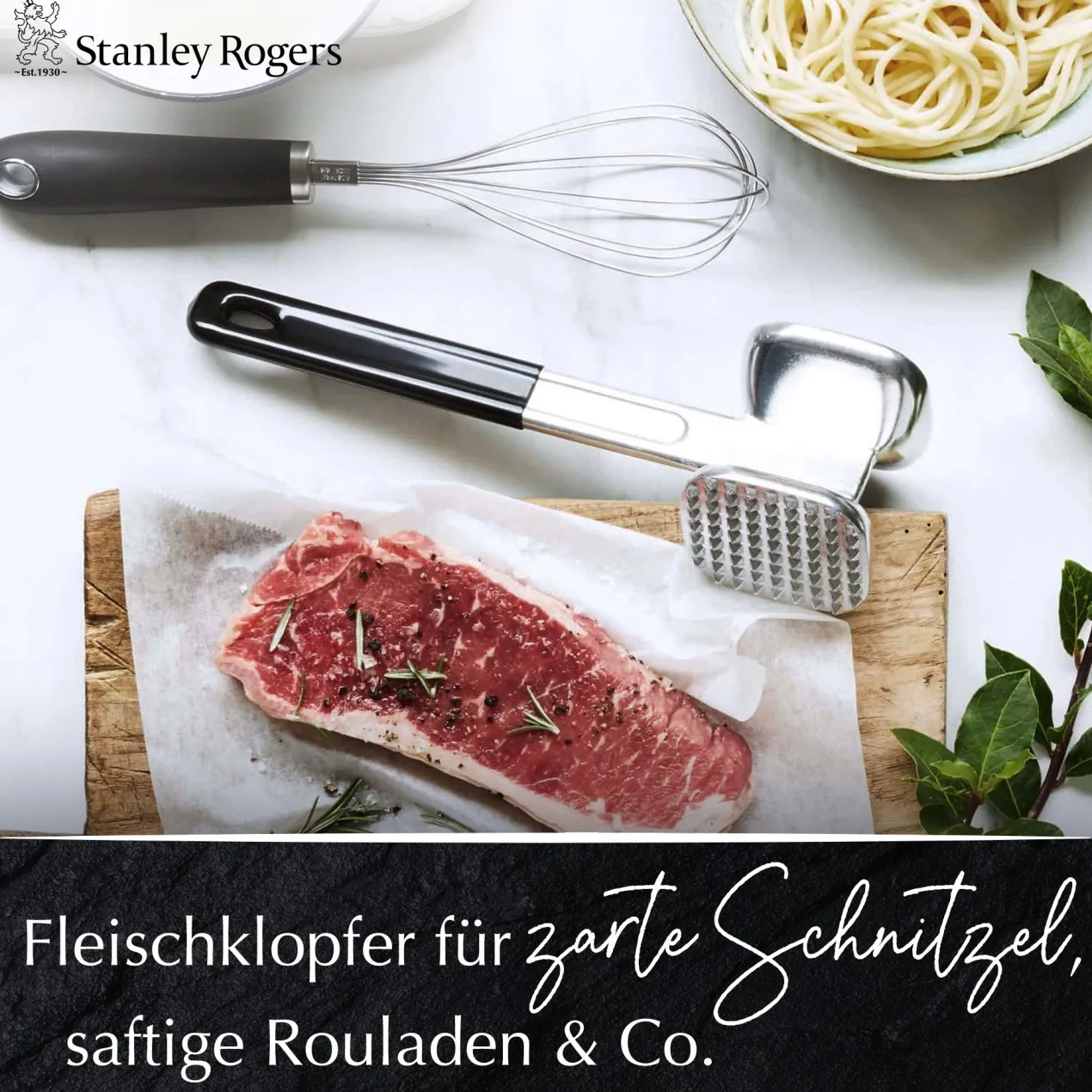 Fleischklopfer Pride, 26cm, Aluminium