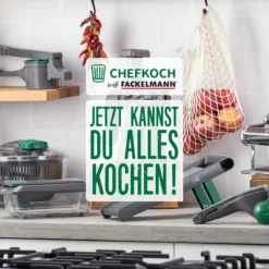 Fleischwolf mit Gebäckaufsatz, 6-teilig