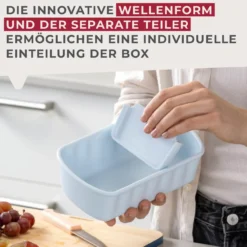 Flexibox Be The Move, blau, 1000ml, 3-tlg.