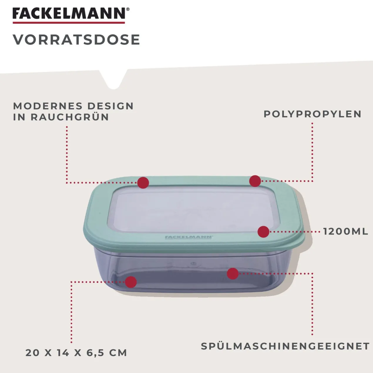 Frischhaltedose Be The Move, 1,2L