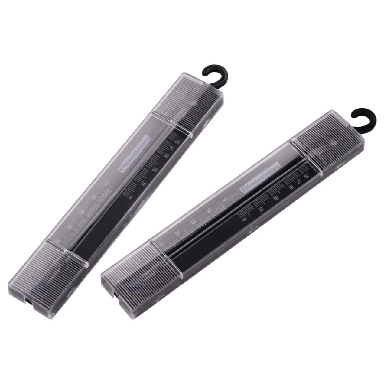 Gefrierschrank Thermometer, schwarz, 2-teilig