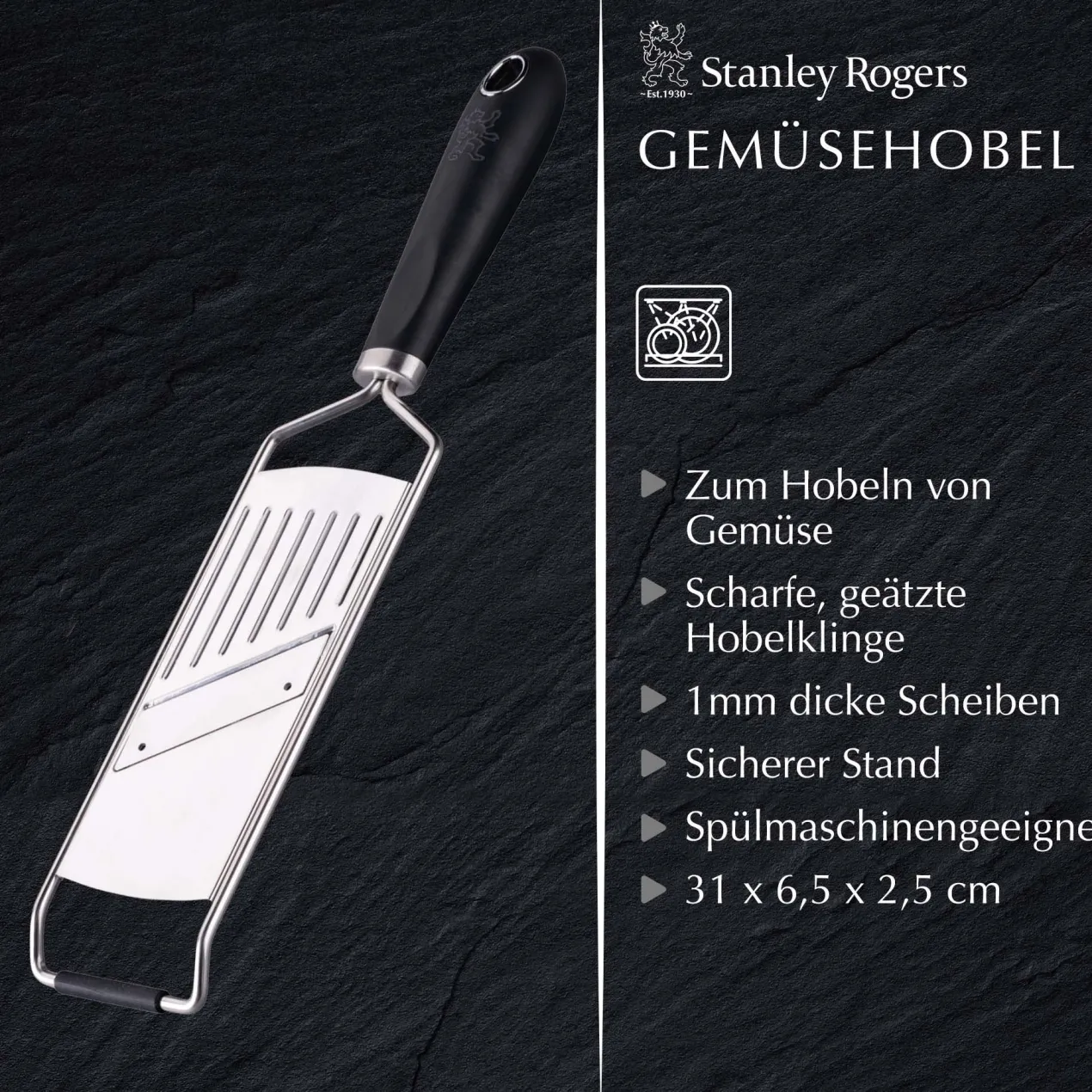 Gemüsehobel Pride, 4-teilig