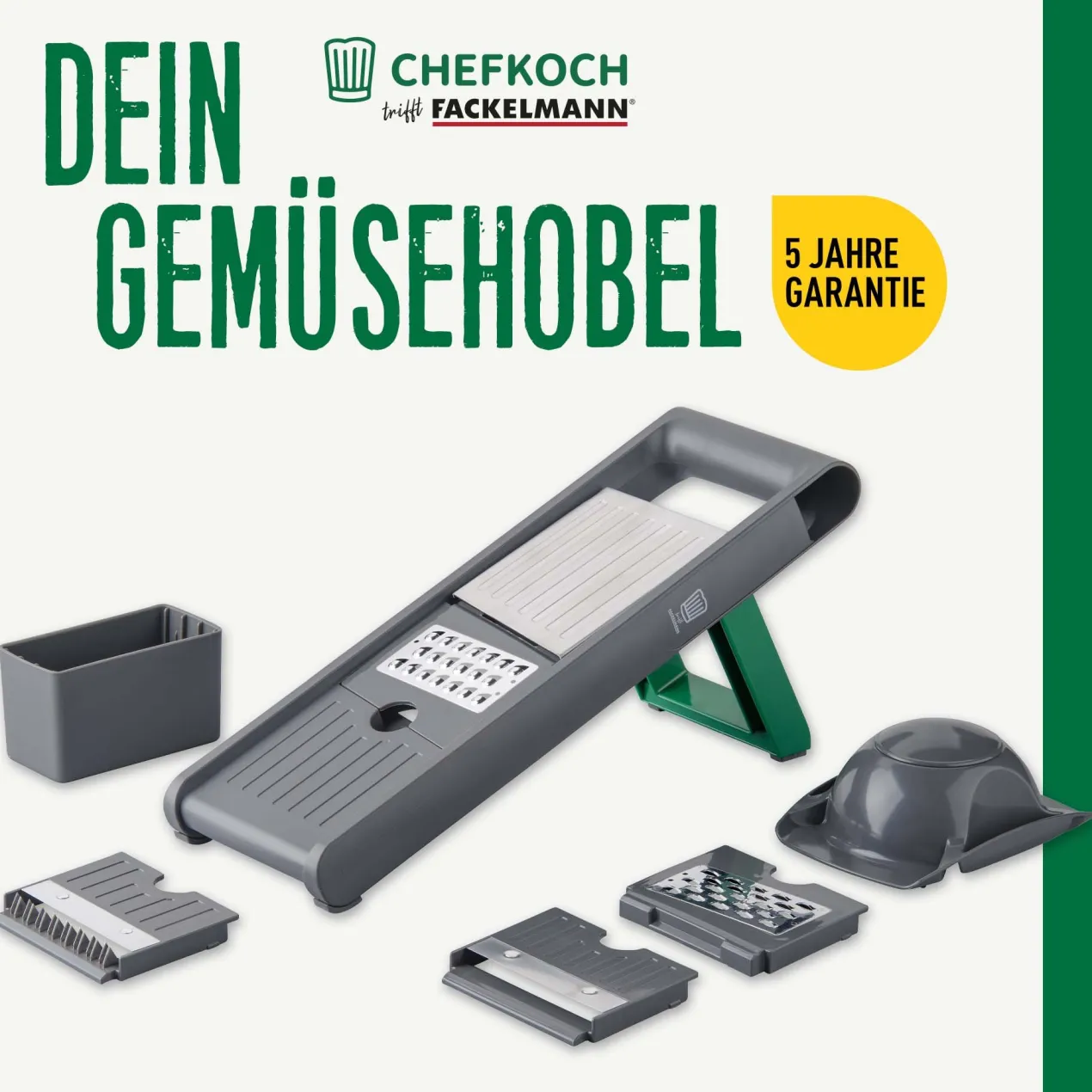 Gemüsehobel, 5-teilig