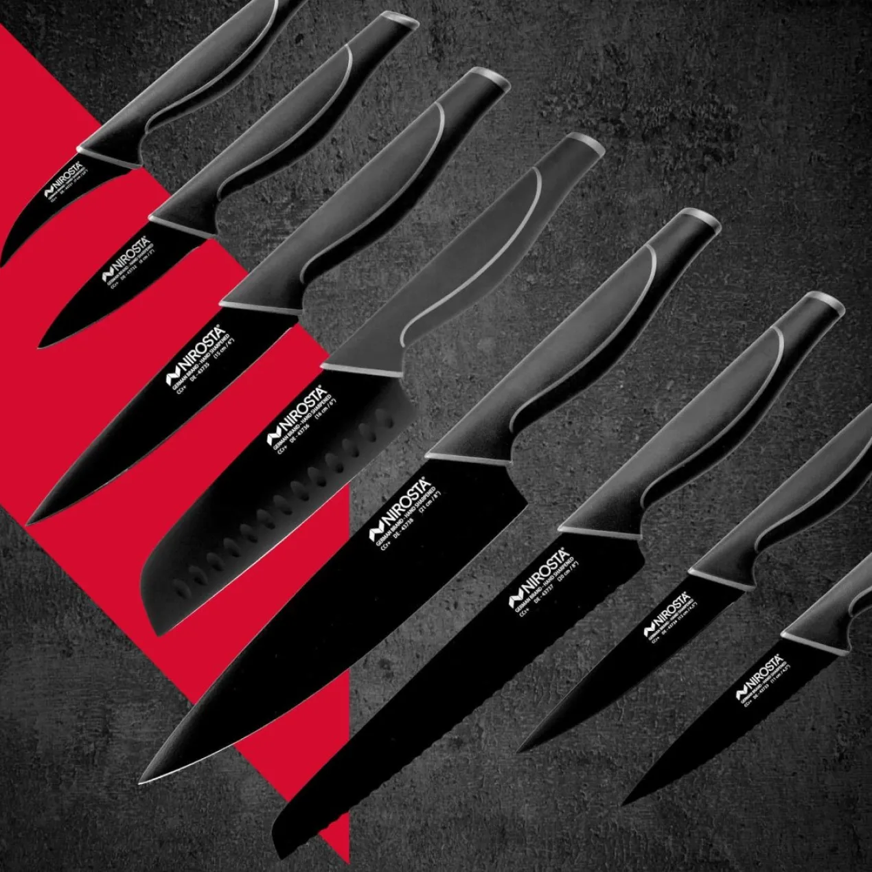 Gemüsemesser Wave, 9cm Klinge