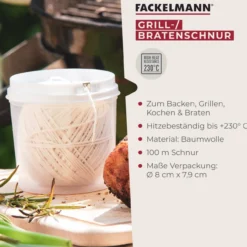 Grill-/Bratenschnur Set 2-teilig