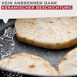 Hochrandpfanne, Keramik, antihaft, Ø28cm