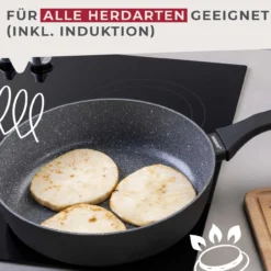 Hochrandpfanne, Keramik, antihaft, Ø28cm