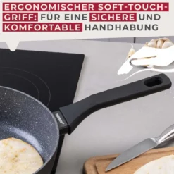 Hochrandpfanne, Keramik, antihaft, Ø28cm