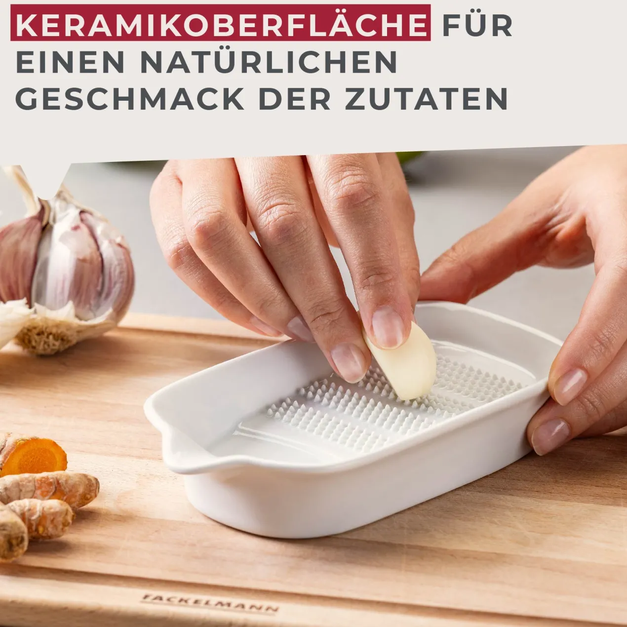 Ingwerreibe, Keramik