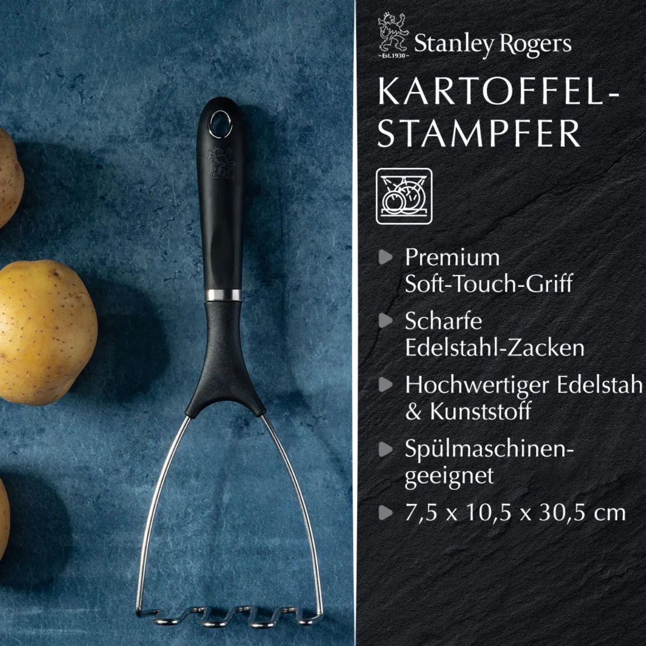 Kartoffelstampfer Pride, 30cm