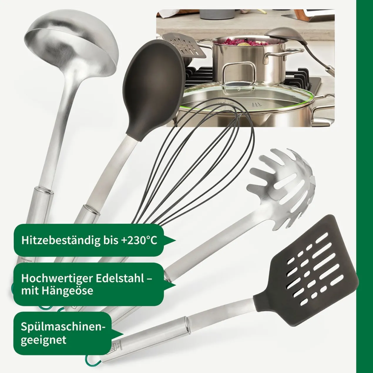 Küchenhelfer-Set "München", 5-teilig