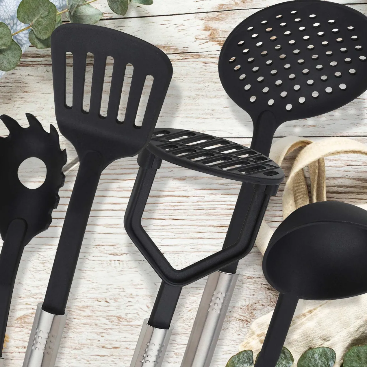 Küchenhelfer-Set "Ovalgriff", 5-teilig