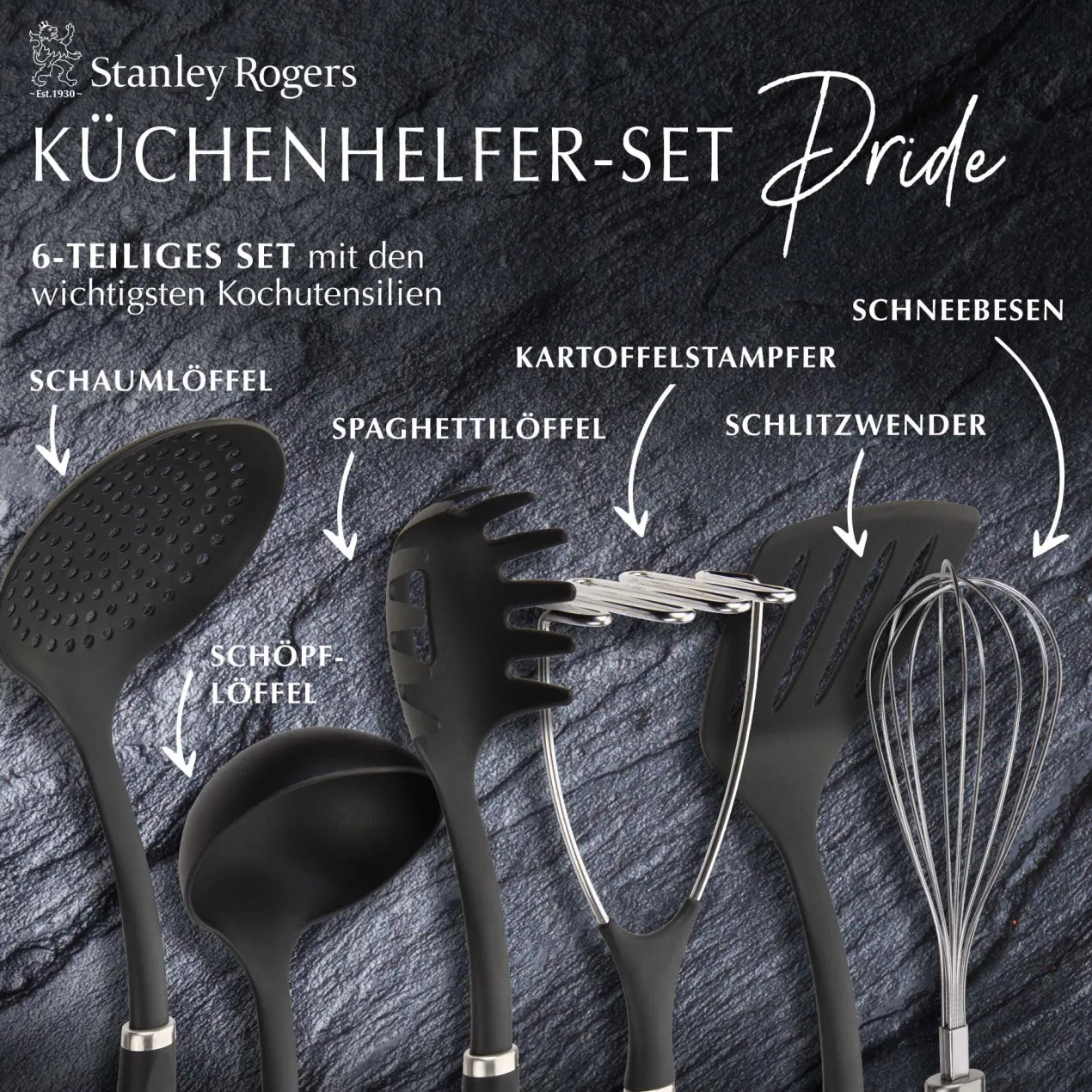 Küchenhelfer-Set "Pride", 6-teilig