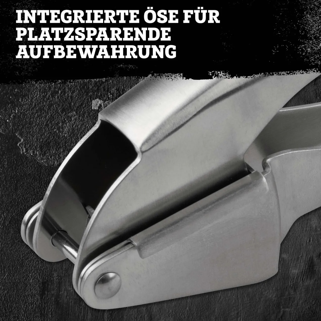 Knoblauchpresse Edelstahl