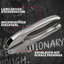 Knoblauchpresse Edelstahl