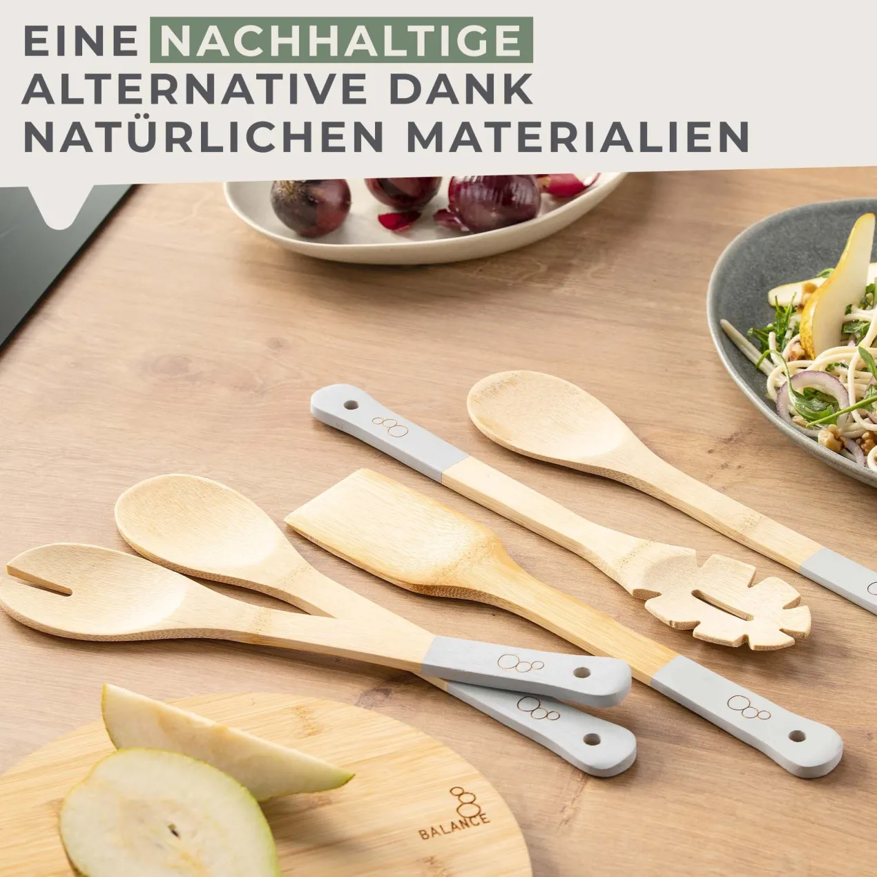 Kochlöffel Balance, Bambus